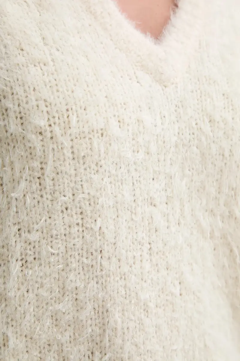 maglione di seta donna colore beige 31857 miniatura 5