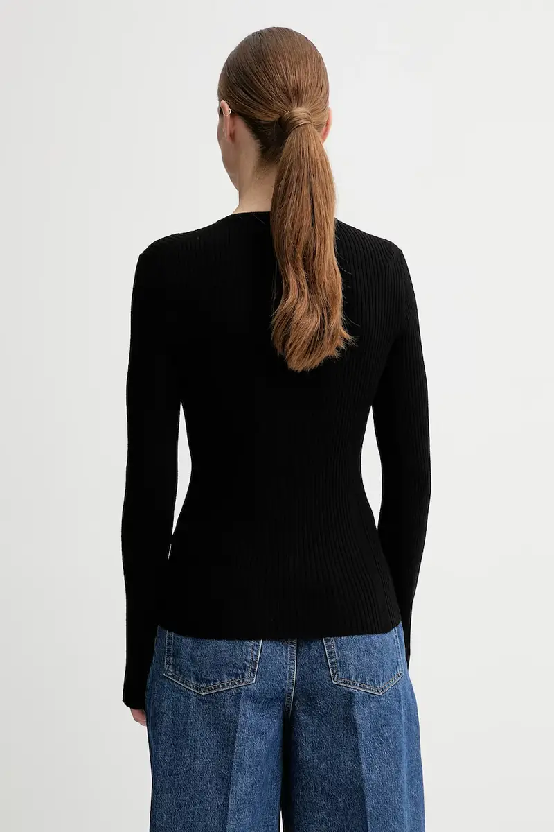 maglione donna colore nero 31455.FK miniatura 3