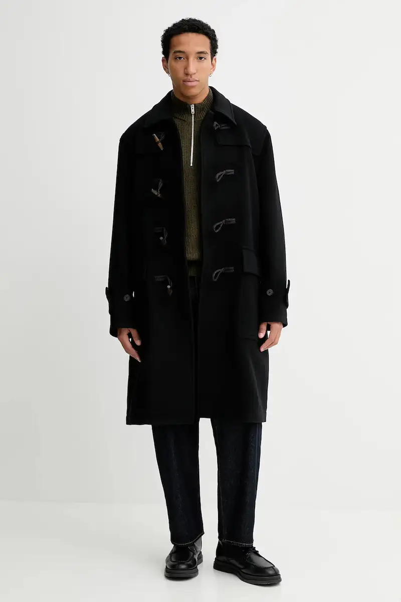 maglione in lana uomo colore verde 31692 miniatura 2