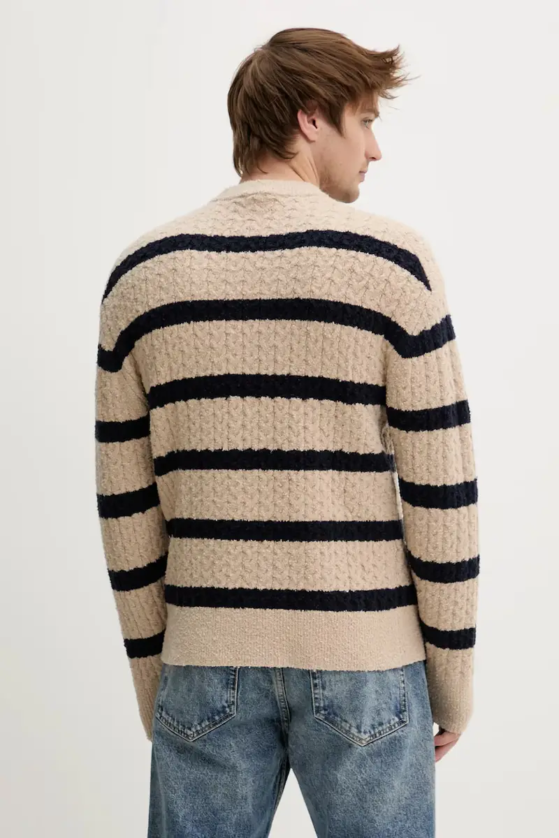 maglione uomo colore beige 31466 miniatura 3