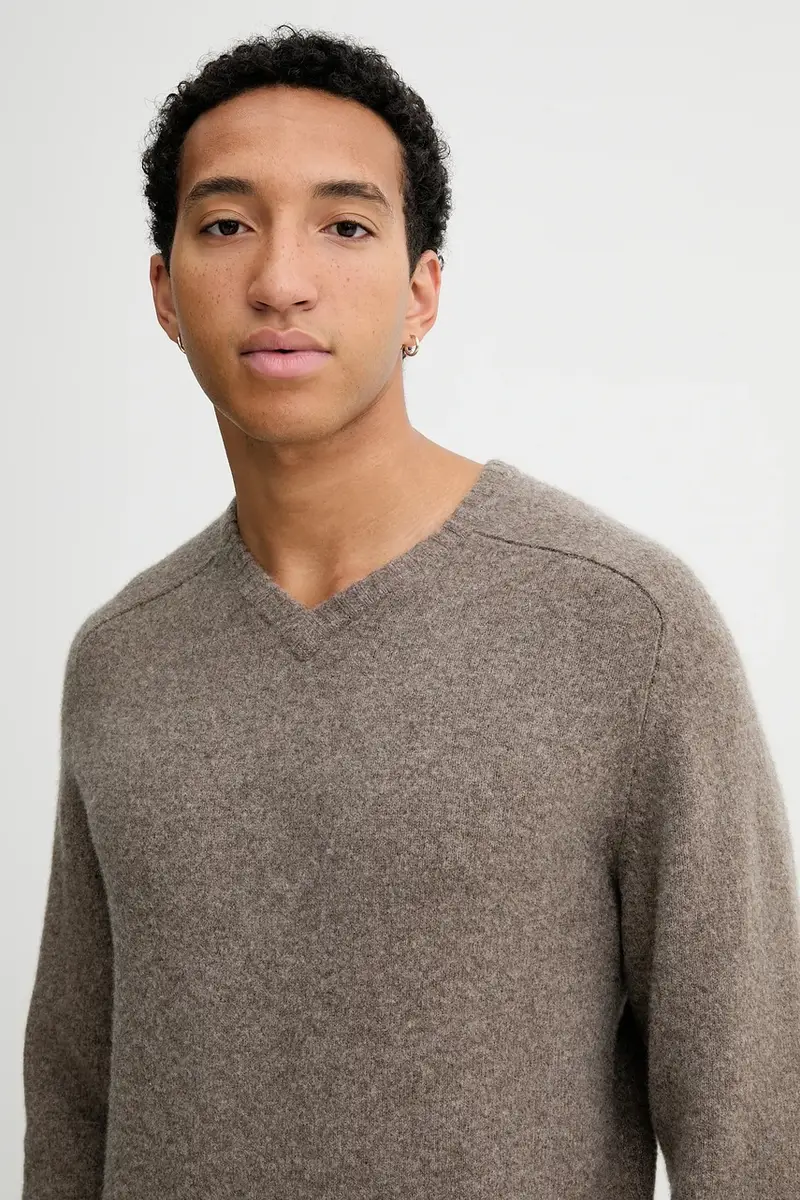 maglione uomo colore beige 31697 miniatura 4