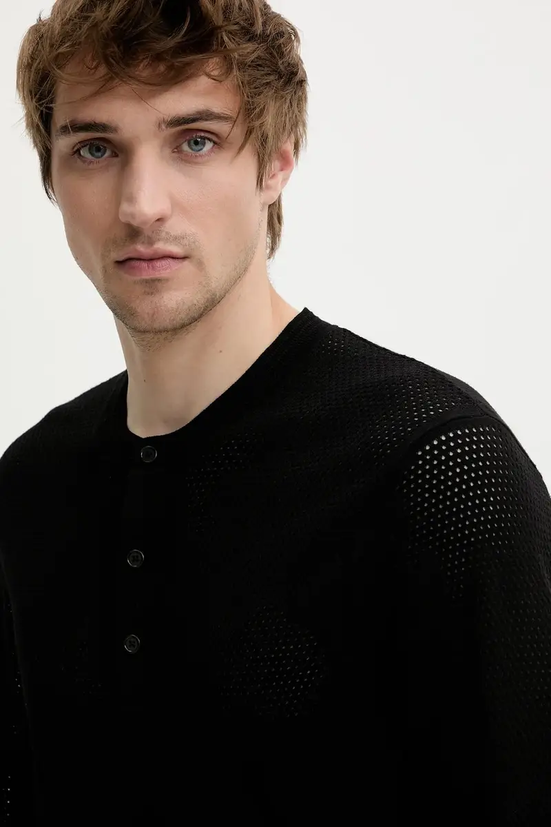 maglione uomo colore nero 31462 miniatura 4