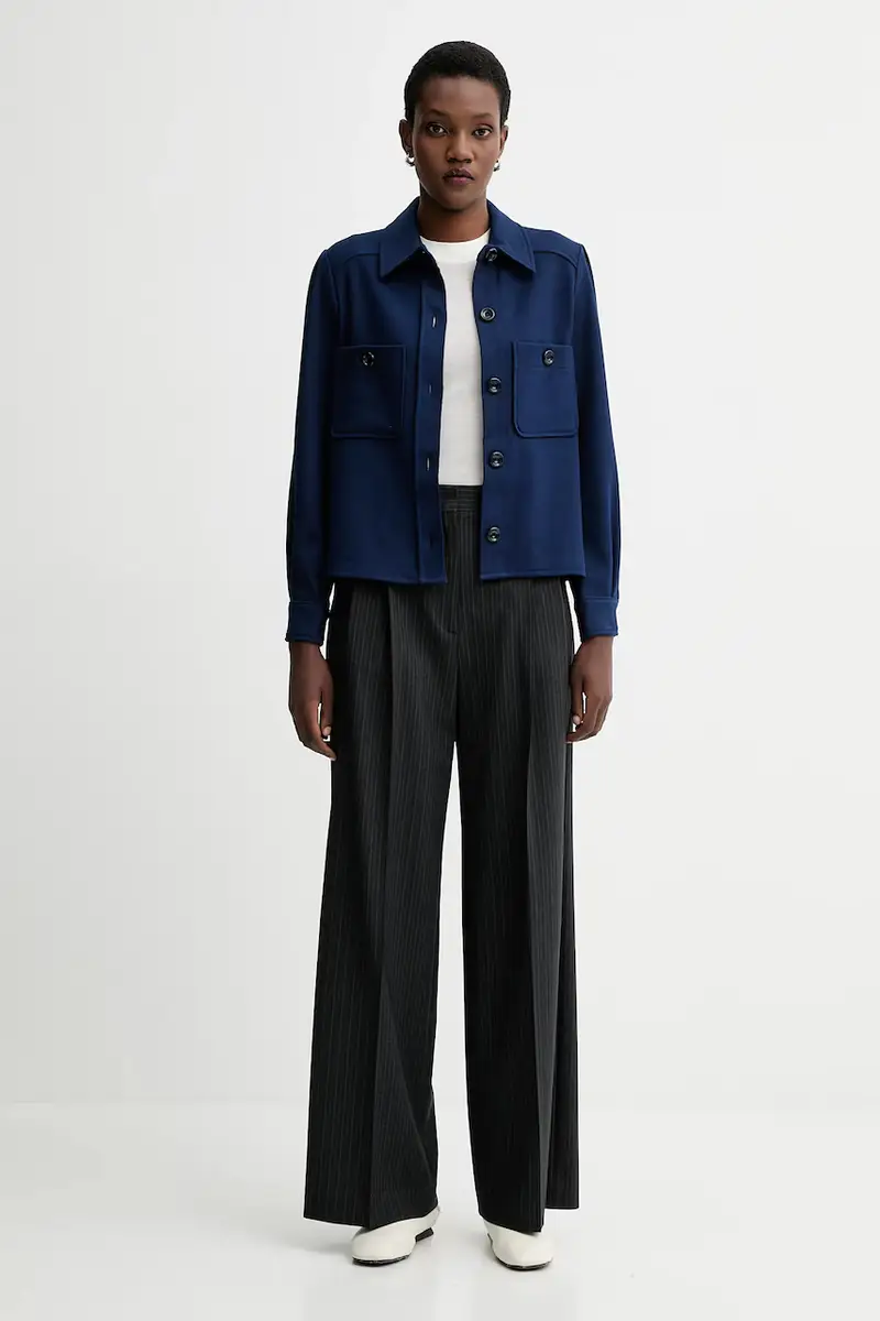 pantaloni con lana colore grigio 31830 miniatura 2