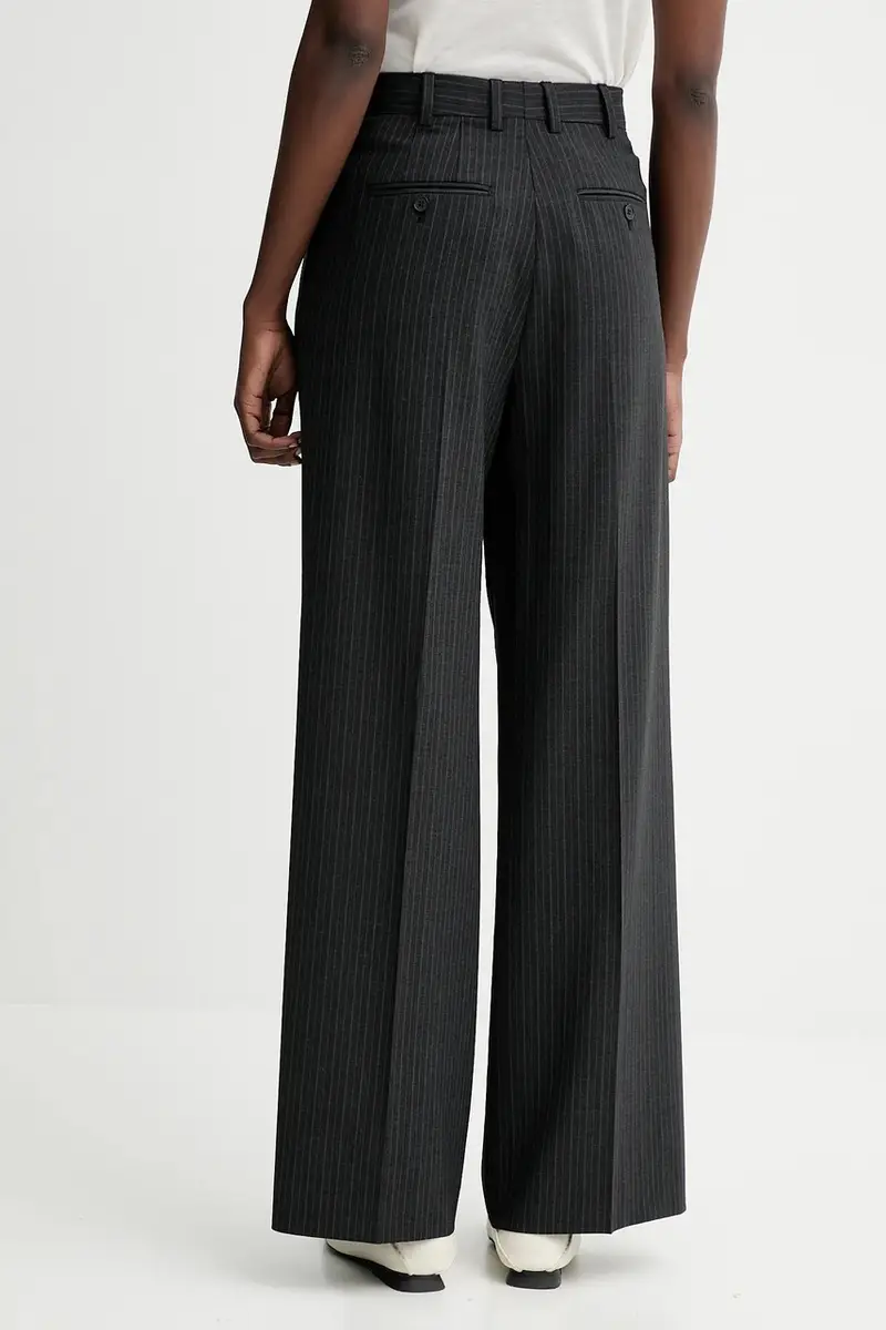 pantaloni con lana colore grigio 31830 miniatura 3