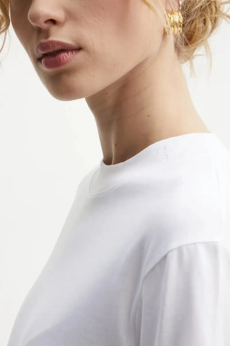 Filippa K T-shirt Donna Bianco 3300753 miniatura 4