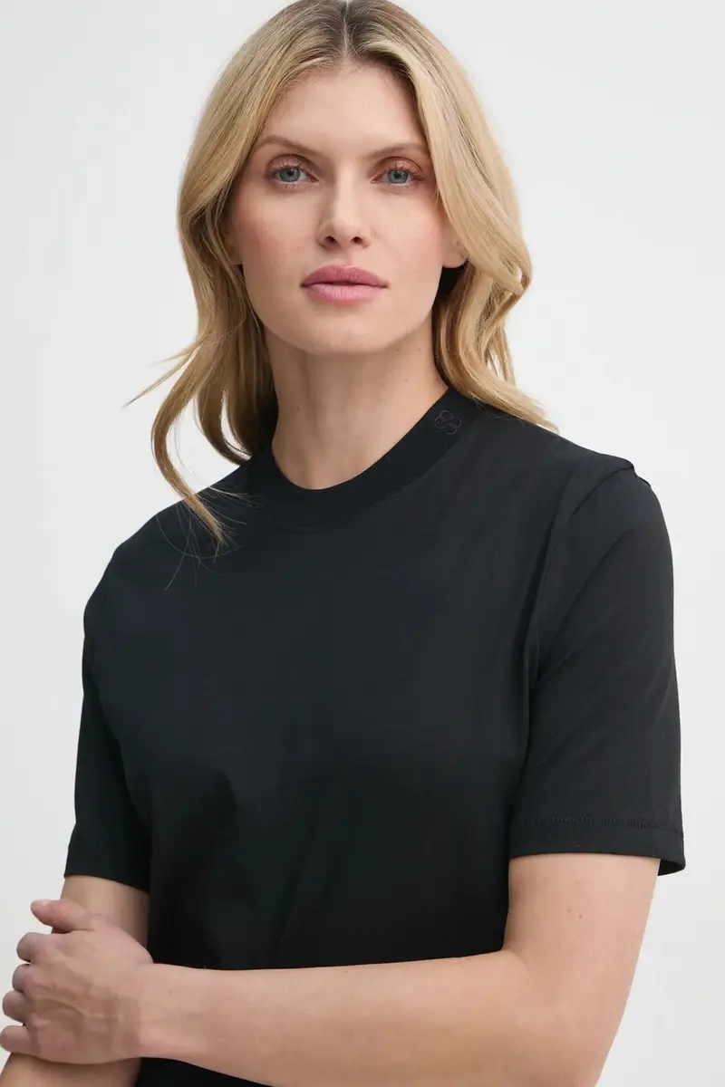 Filippa K T-shirt Donna Nero 3327260 miniatura 4