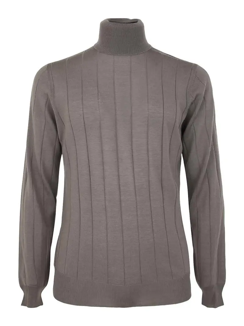 Maglione collo alto Grigio