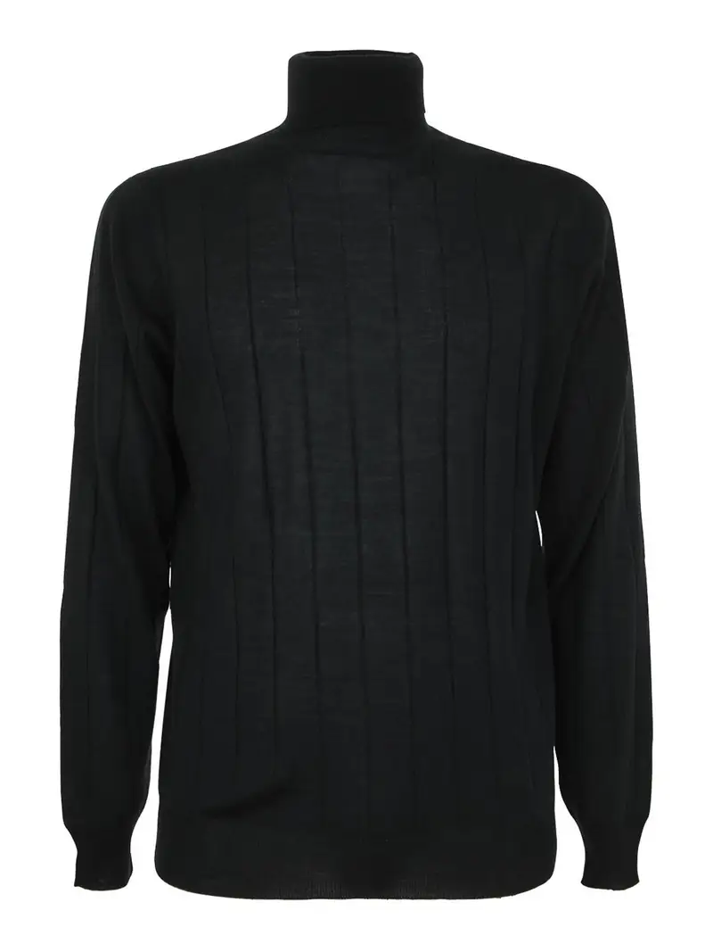 Maglione collo alto Verde