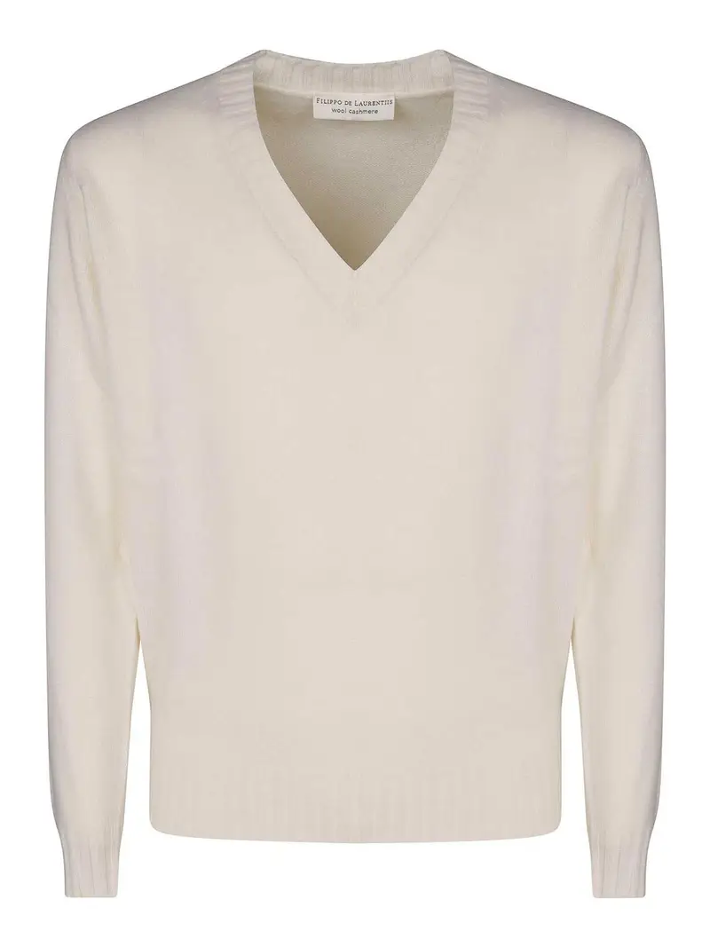 Pullover in lana Beige