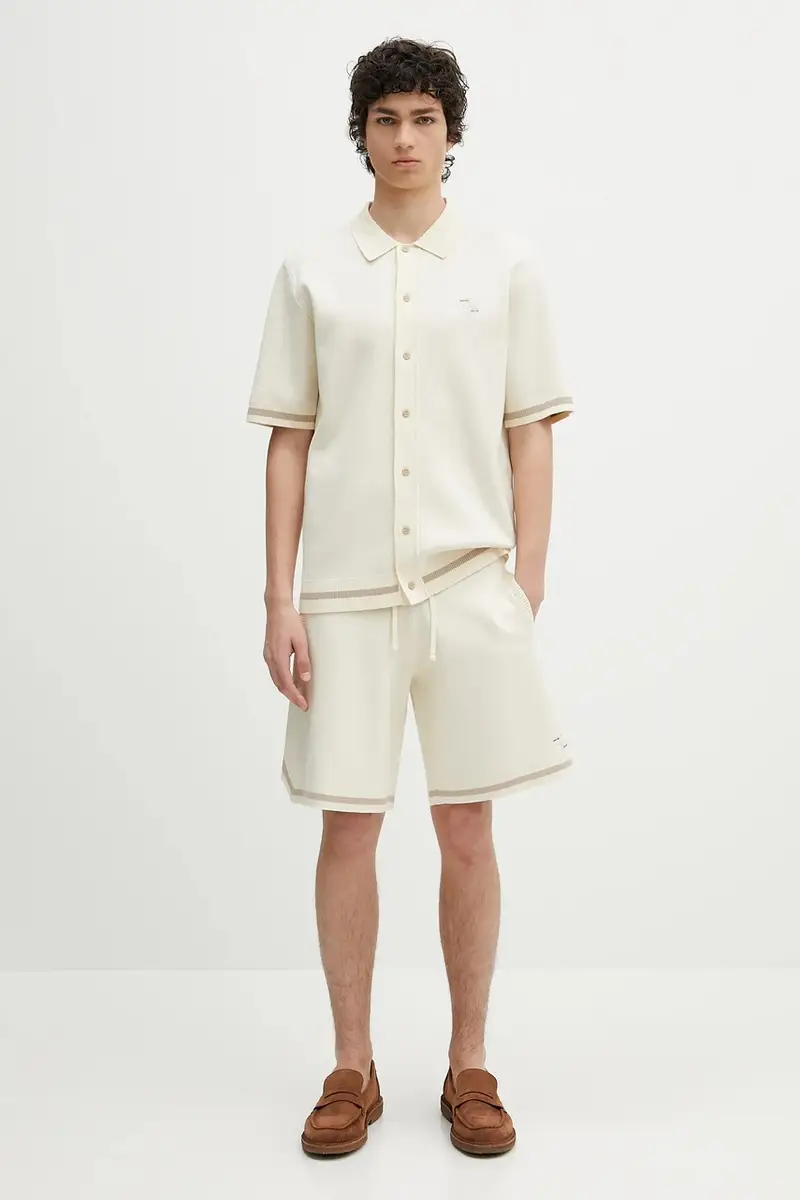 camicia Classic Beige miniatura 5