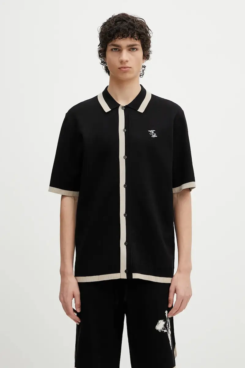 camicia Gardener colore nero 91299851861