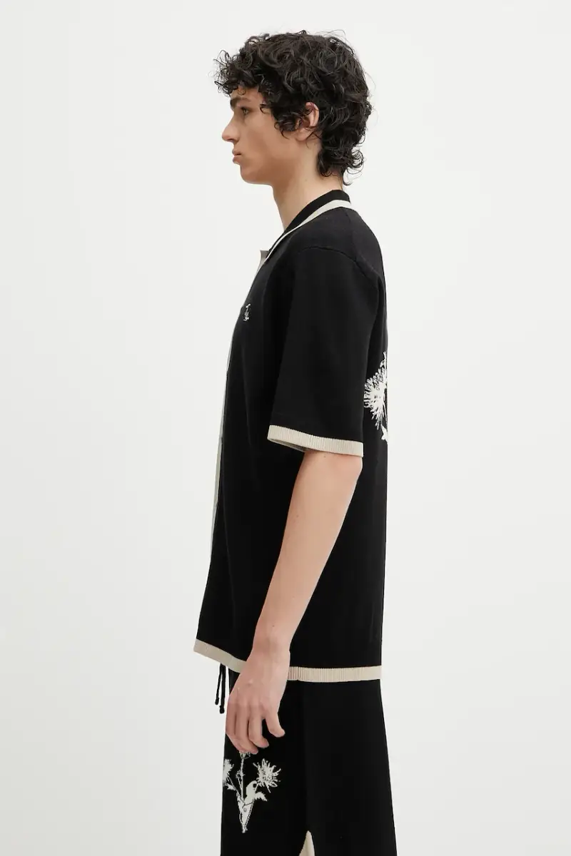 camicia Gardener Nero miniatura 2