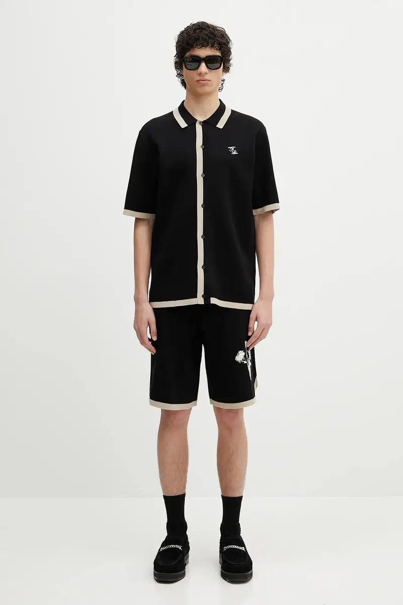 camicia Gardener Nero miniatura 5