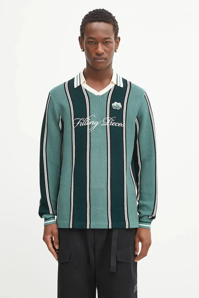 maglione Knit Football Jersey uomo colore verde 422574500148
