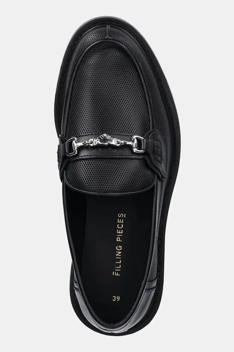 Filling Pieces Mocassini Nero 3973202 miniatura 4