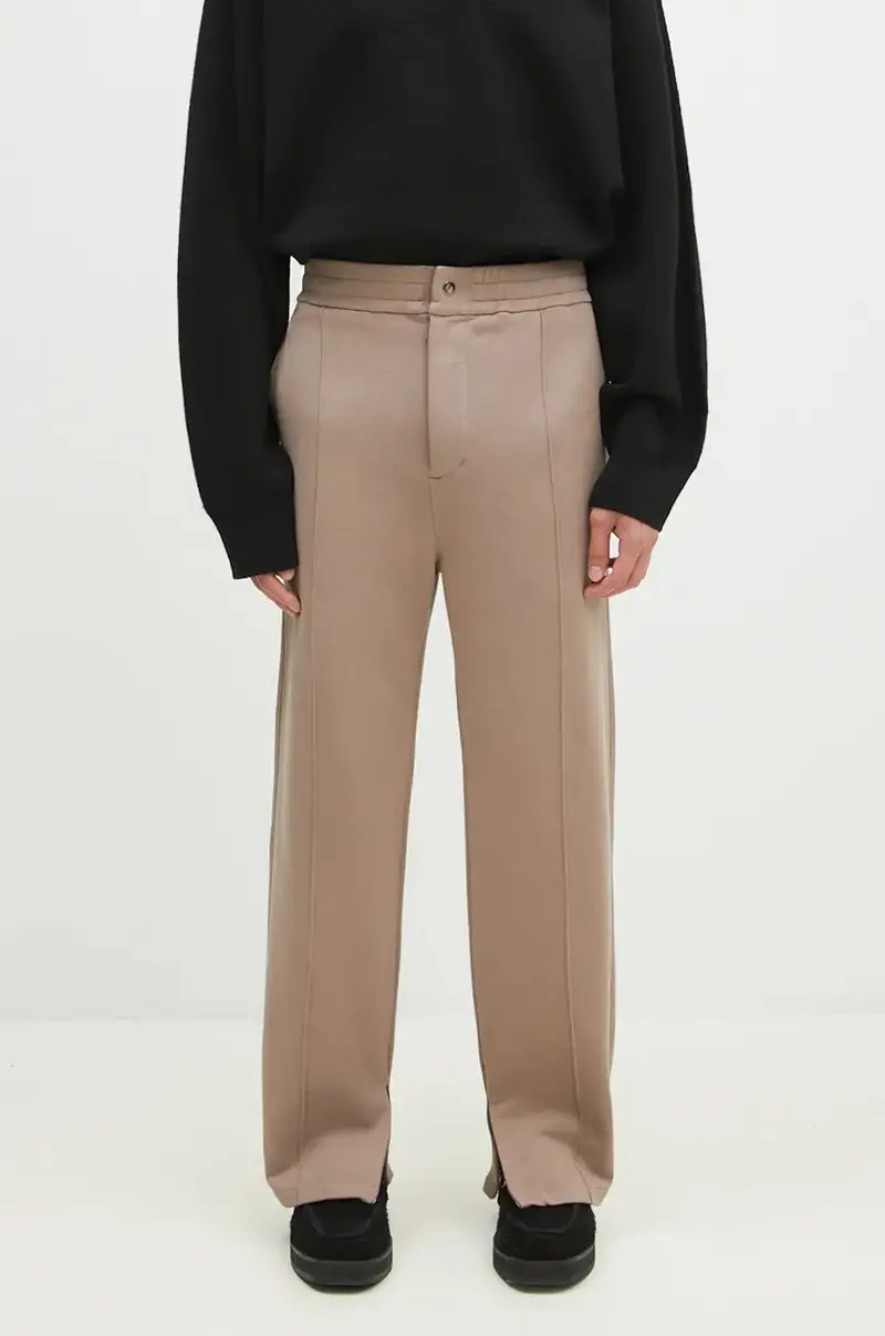 pantaloni uomo colore marrone 76160001407