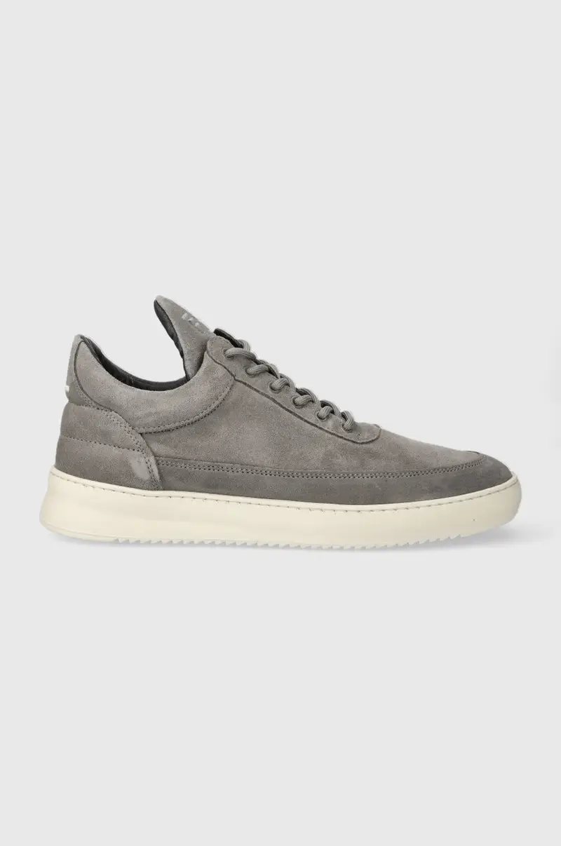 sneakers in camoscio Grigio