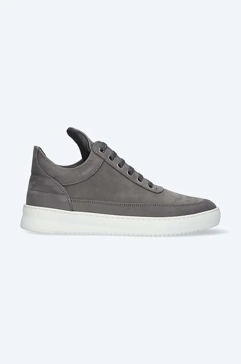 sneakers in camoscio Grigio