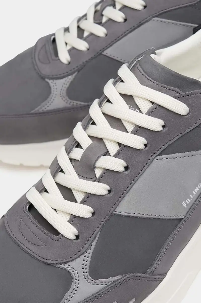 sneakers in camoscio Jet Runner colore grigio 58122791874 miniatura 5