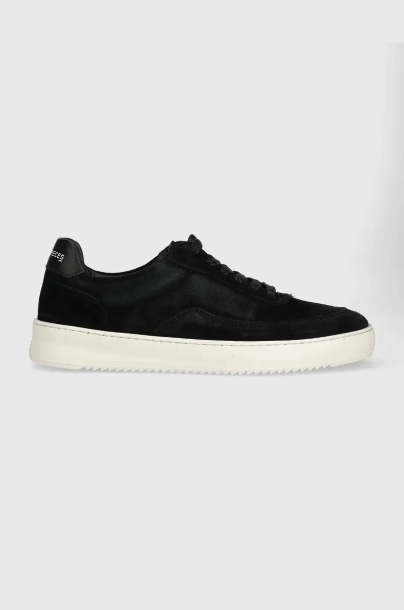 sneakers in camoscio Nero