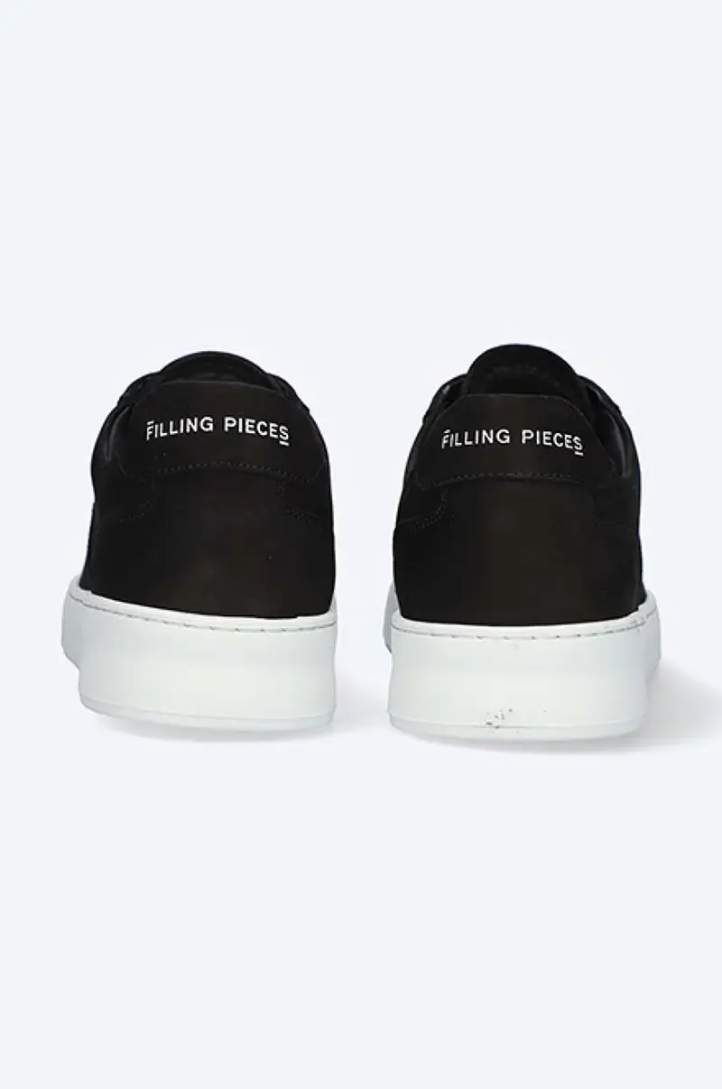 sneakers in camoscio Nero miniatura 5