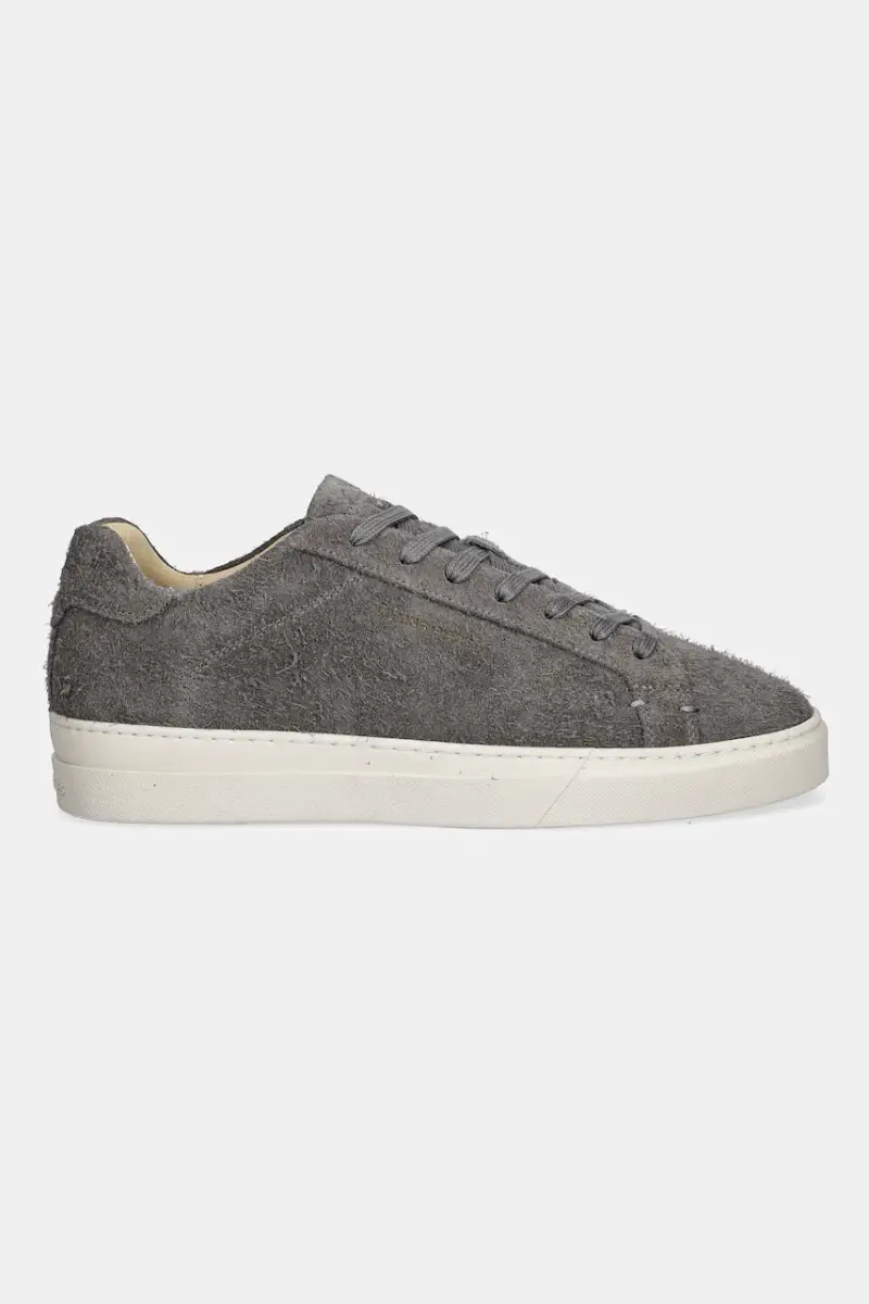 sneakers in camoscio Tiebreak Fuzz Grigio miniatura 2