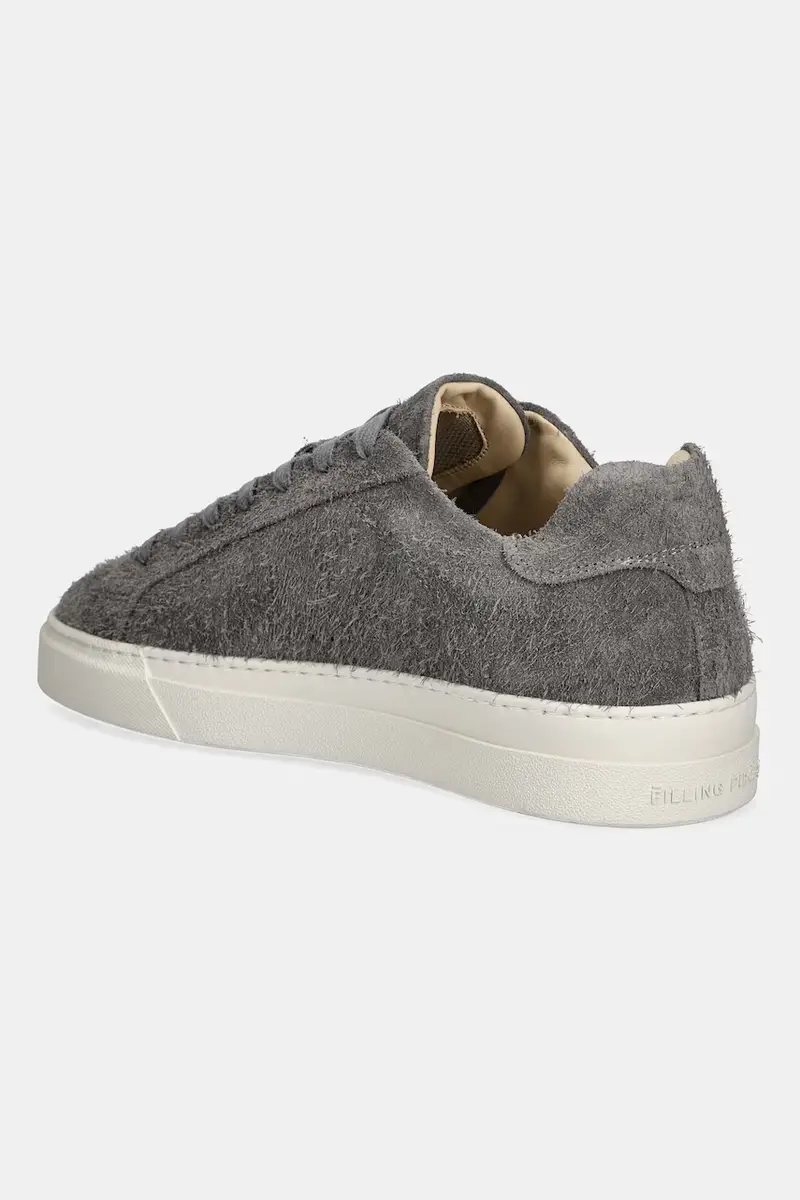 sneakers in camoscio Tiebreak Fuzz Grigio miniatura 3