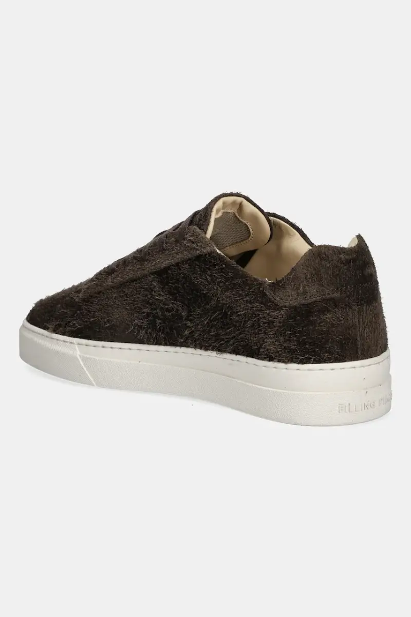 sneakers in camoscio Tiebreak Fuzz Marrone miniatura 3