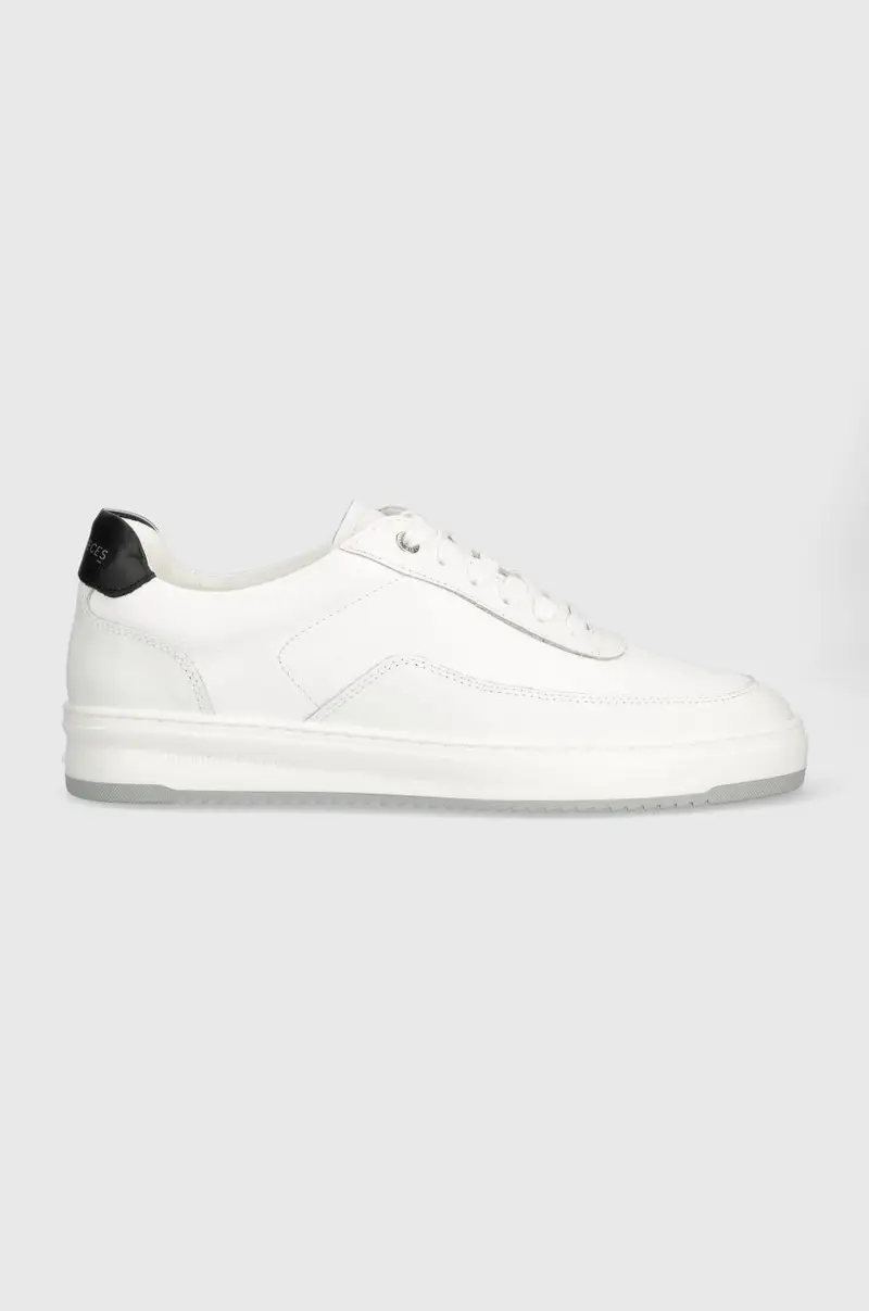 sneakers in pelle Bianco