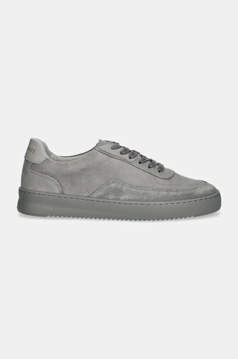 sneakers in pelle Mondo Decon colore grigio 46728451288 miniatura 2