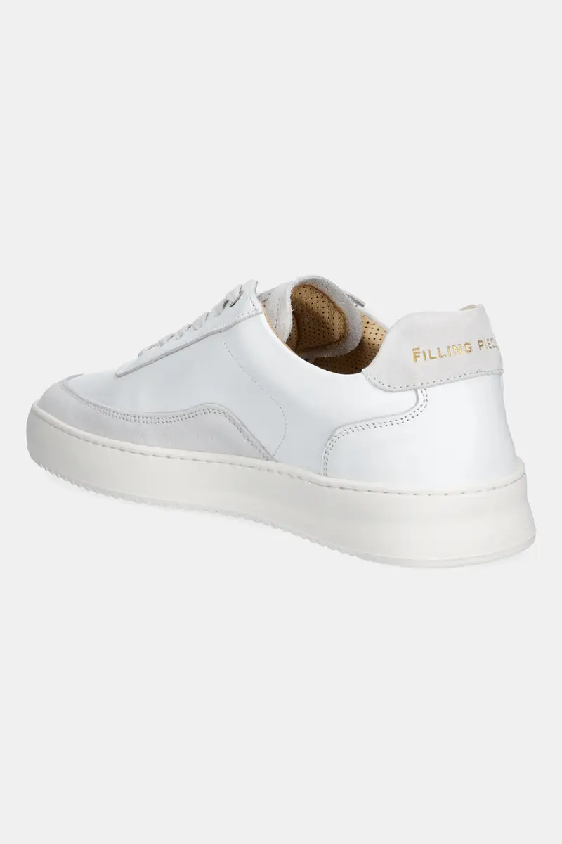 sneakers in pelle Mondo Squash Suede Bianco miniatura 3