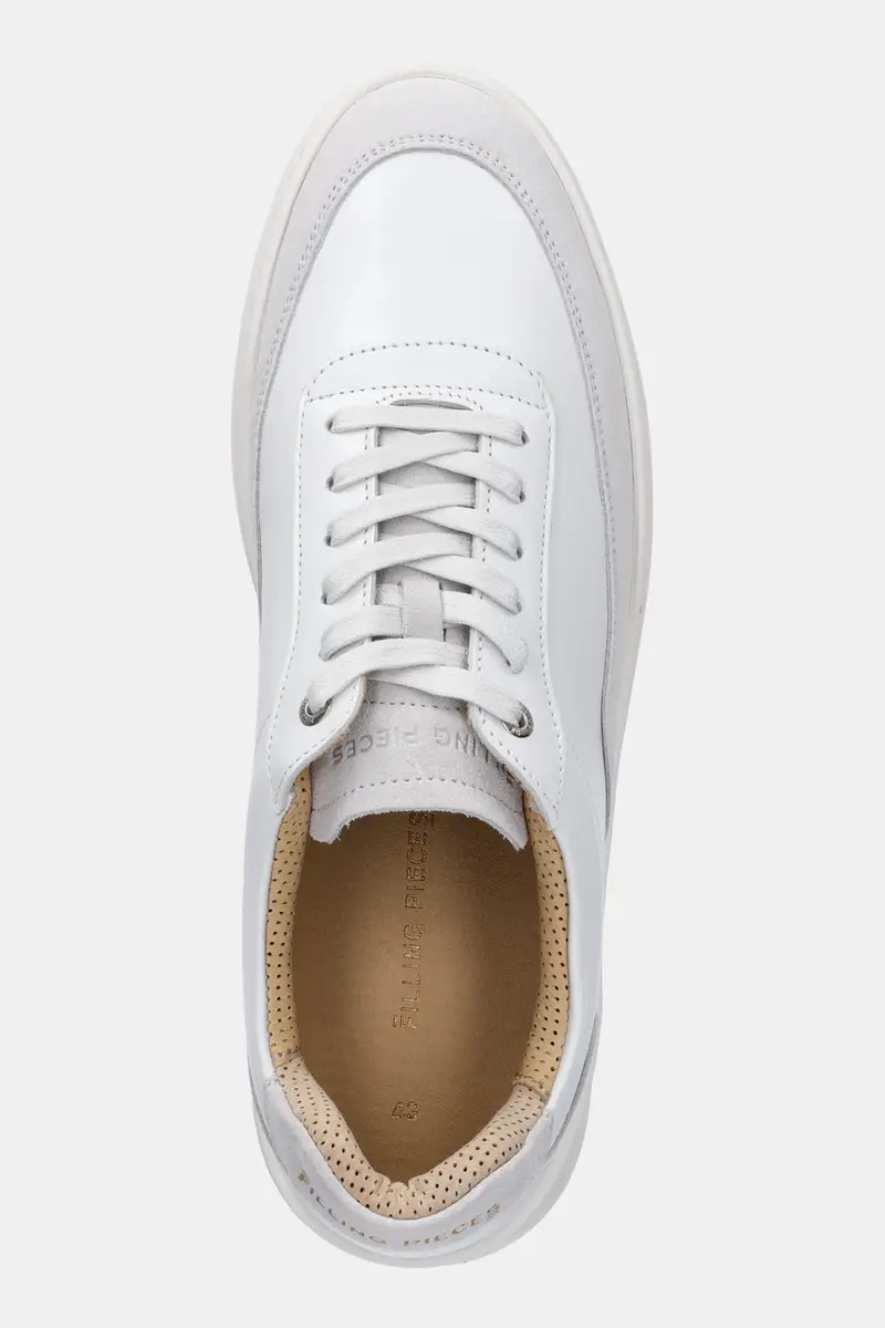 sneakers in pelle Mondo Squash Suede Bianco miniatura 4