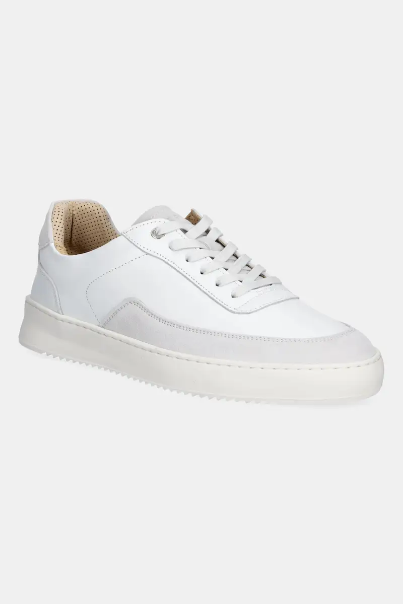 sneakers in pelle Mondo Squash Suede Bianco