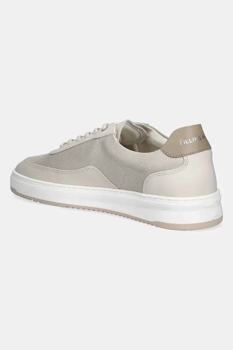 sneakers in pelle Mondo Tech Crumbs Beige miniatura 3