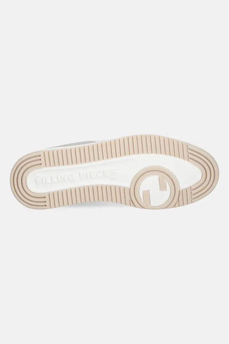 sneakers in pelle Mondo Tech Crumbs Beige miniatura 5