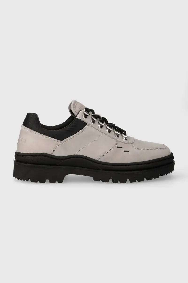 sneakers in pelle Mountain Trail 64328991108 Grigio