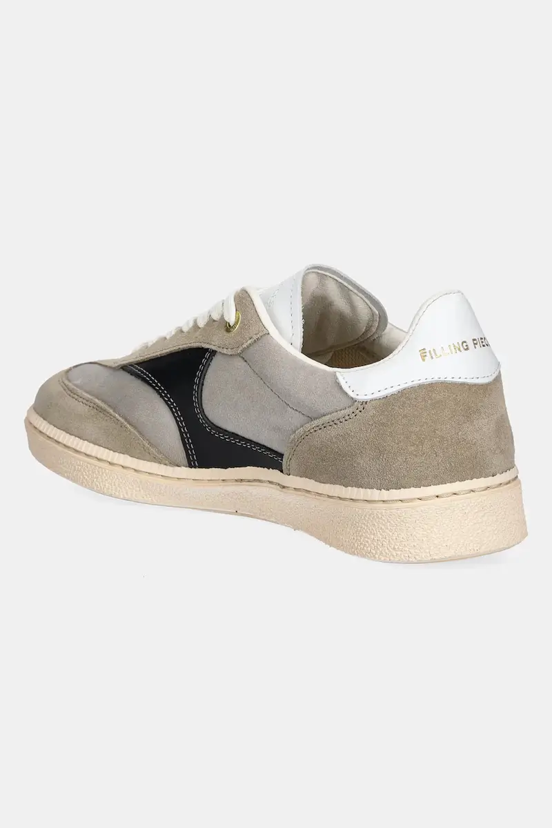 sneakers in pelle Sprinter donna colore beige 68625071919 miniatura 3