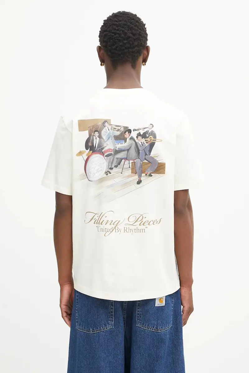 Filling Pieces T-shirt Uomo Beige 2242935