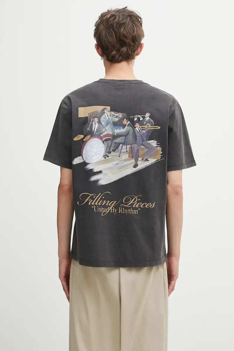 Filling Pieces T-shirt Uomo Grigio 2250332