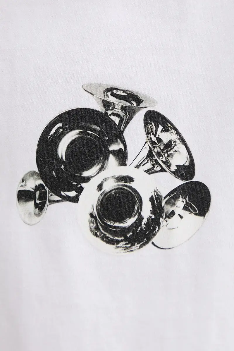 Filling Pieces T-shirt Bianco 3972992 miniatura 5