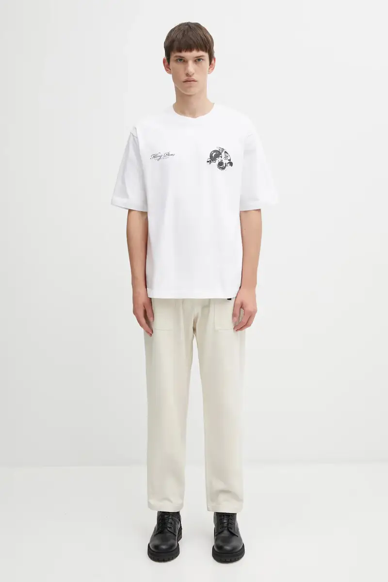 Filling Pieces T-shirt Uomo Bianco 3171159 miniatura 5