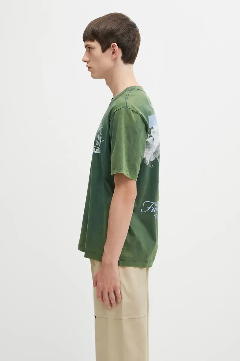 Filling Pieces T-shirt Uomo Verde 3172355 miniatura 2