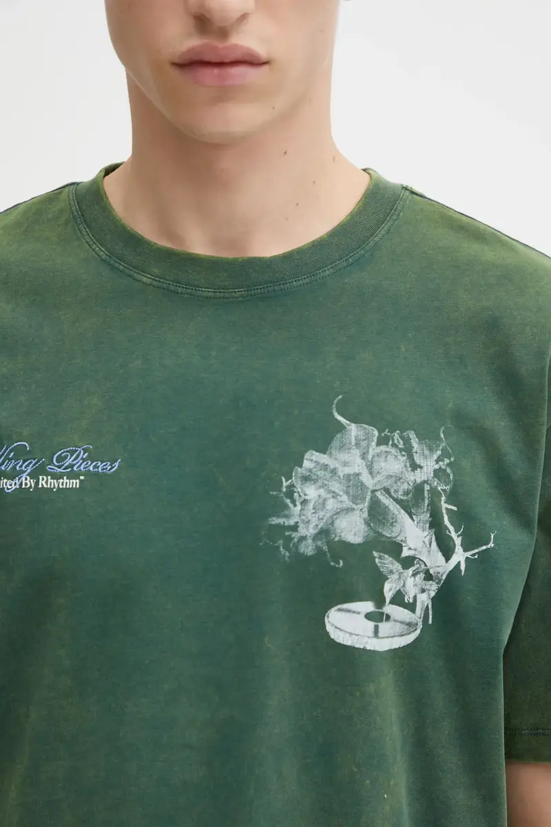 Filling Pieces T-shirt Uomo Verde 3172355 miniatura 4