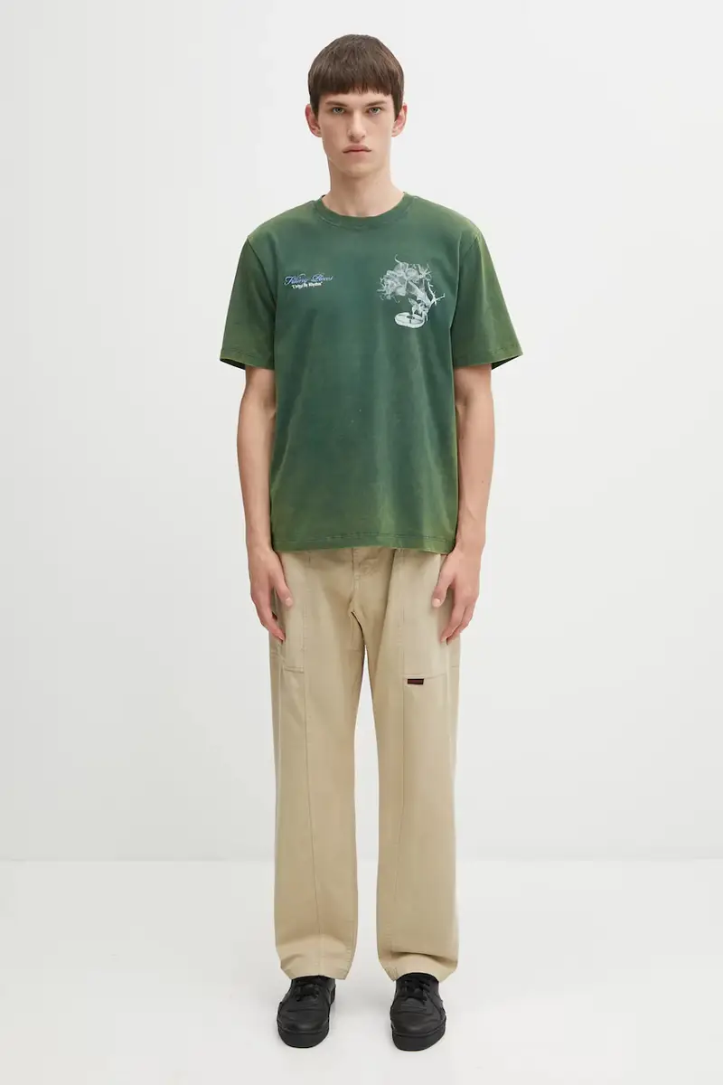 Filling Pieces T-shirt Uomo Verde 3172355 miniatura 5