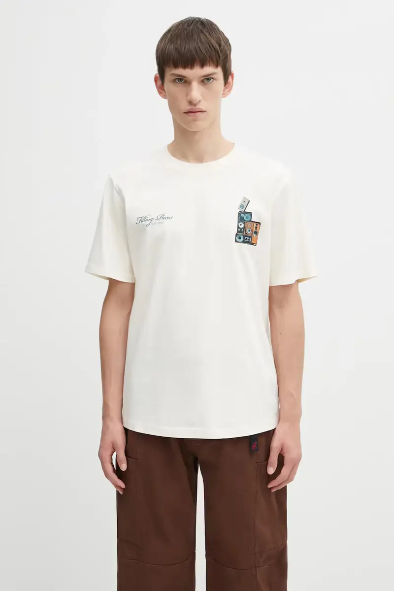 Filling Pieces T-shirt Uomo Beige 3170291