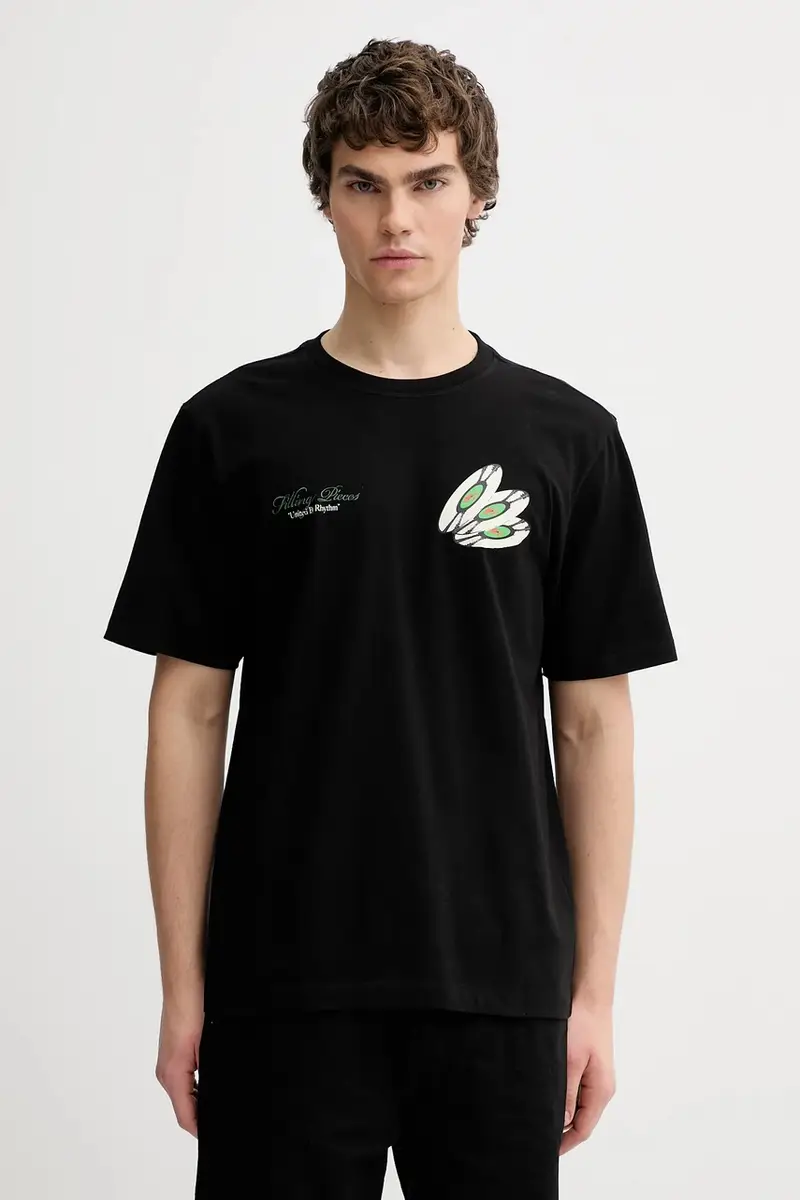 Filling Pieces T-shirt Nero 3973275 miniatura 3