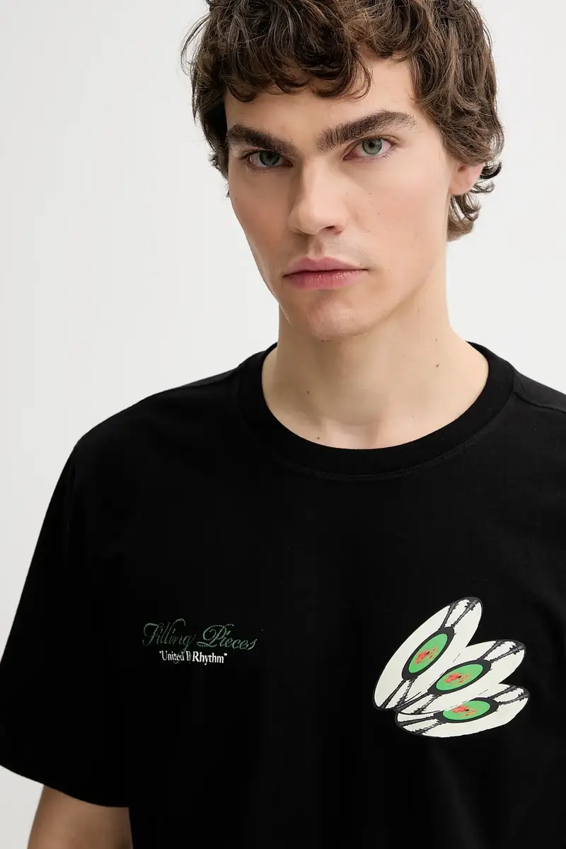 Filling Pieces T-shirt Nero 3973275 miniatura 4