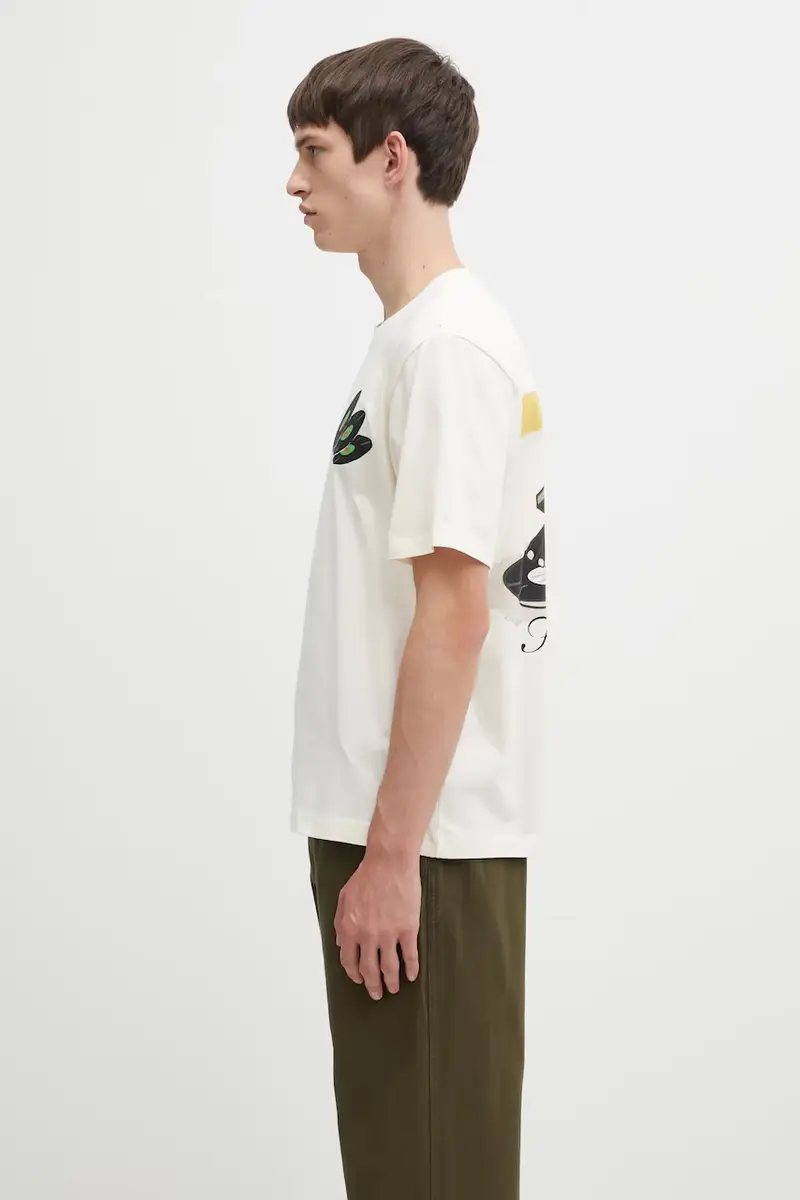 Filling Pieces T-shirt Uomo Beige 3170289 miniatura 3
