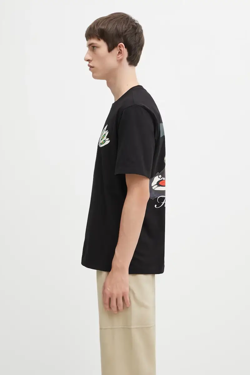 Filling Pieces T-shirt Uomo Nero 3172072 miniatura 3