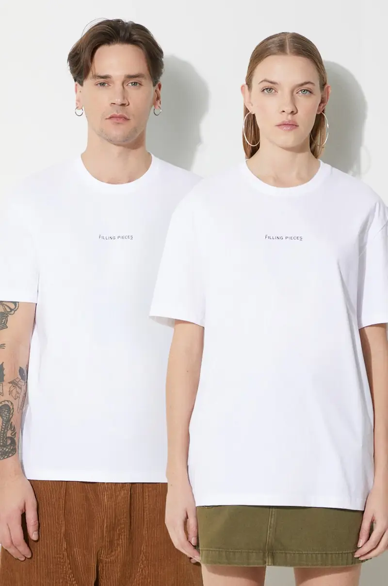 Filling Pieces T-shirt Uomo Bianco 2243636